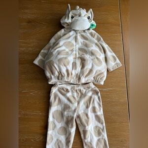 Carter's Cozy Giraffe Costume set